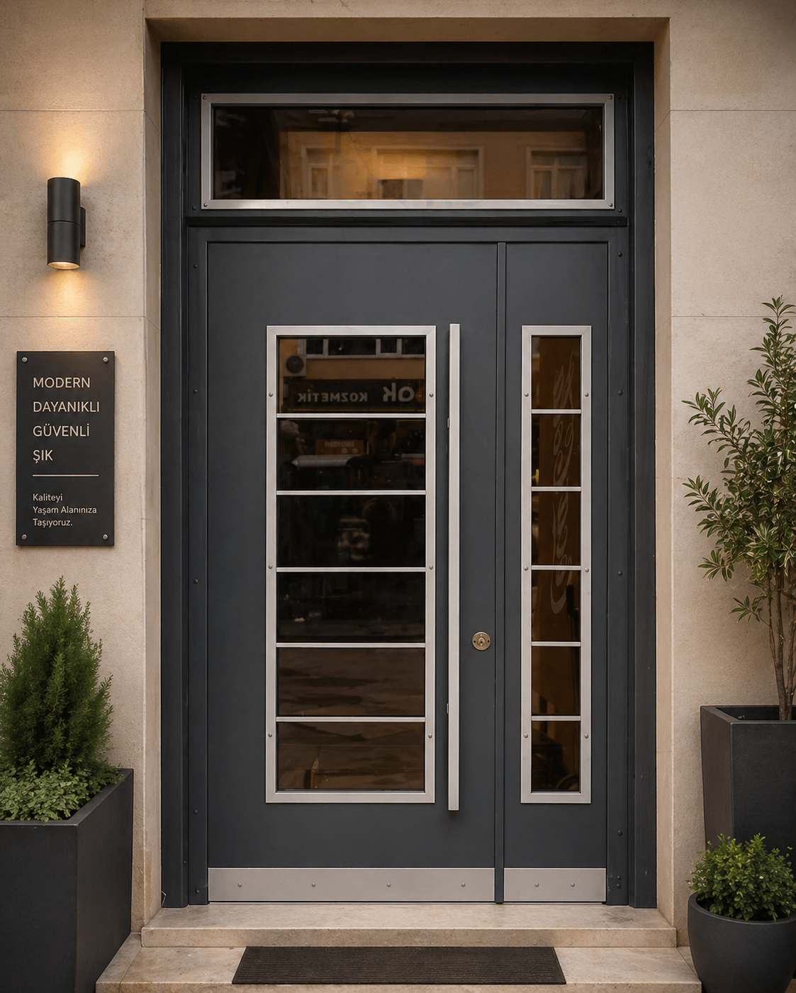 Apartman giriş Kapısı 
