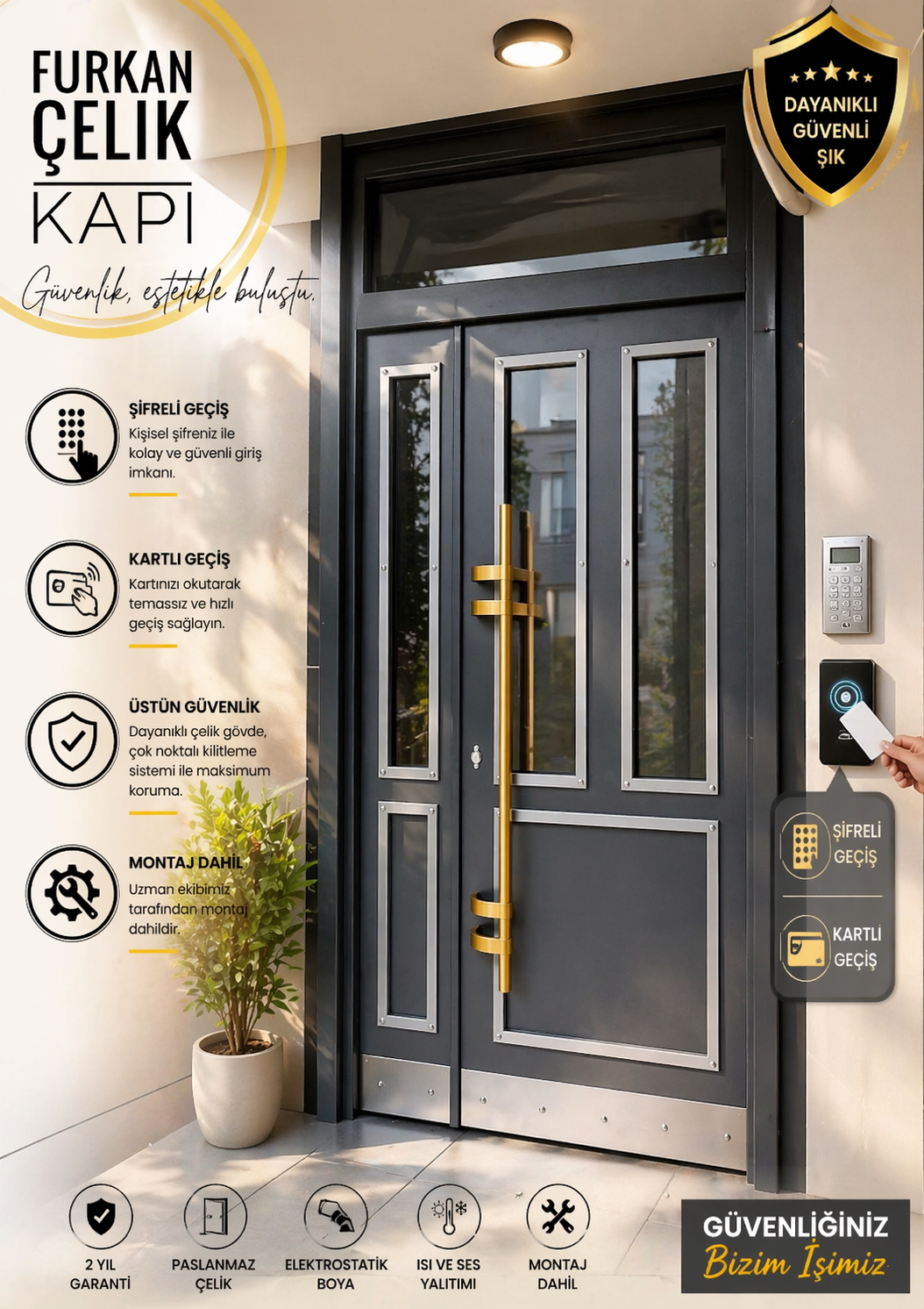 Apartman dış kapı fiyatları 